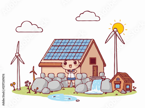 Renewable Energy Systems: Solar, Wind, and Hydroelectricity