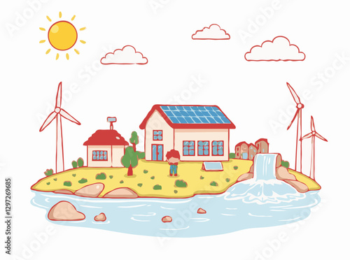 Renewable Energy Systems: Solar, Wind, and Hydroelectricity