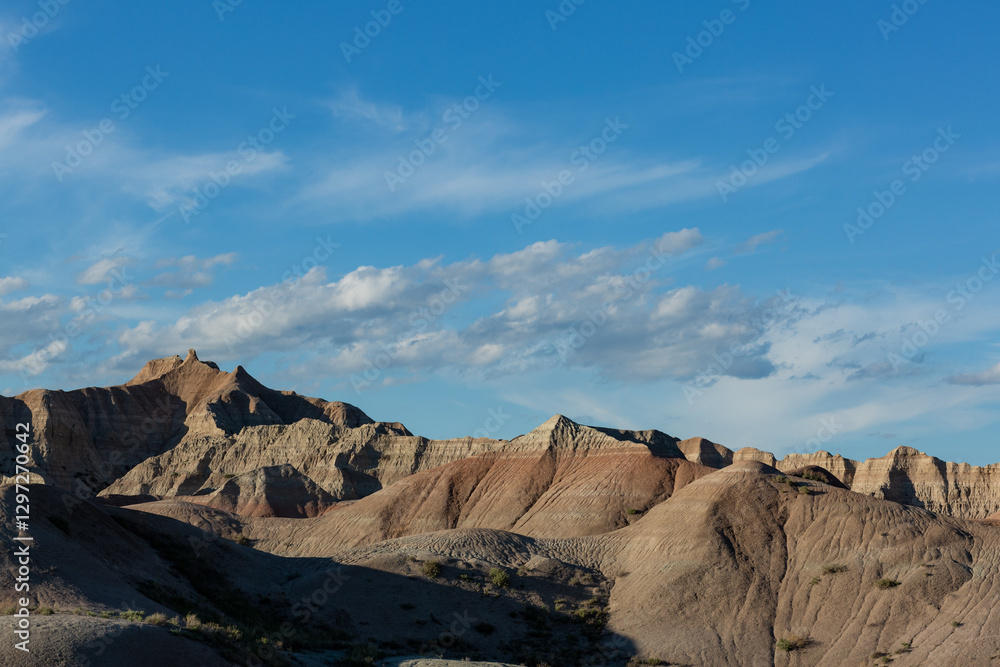 Stretches of the badlands in South Dakota. Stretches of the badlands in South Dakota.
