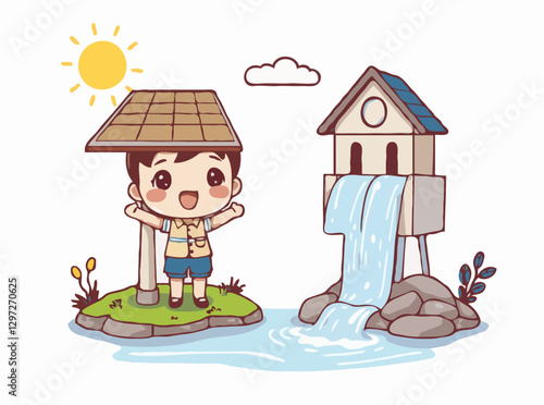 Renewable Energy Sources: Solar Power and Hydroelectricity