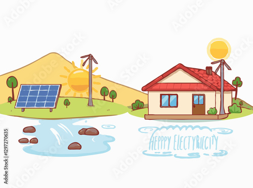 Renewable Energy Sources: Solar Power and Hydroelectricity