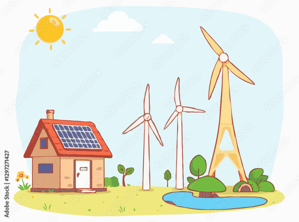 Eco-Friendly Power Generation: Solar, Wind, and Hydro Resources Eco-Friendly Power Generation: Solar, Wind, and Hydro Resources