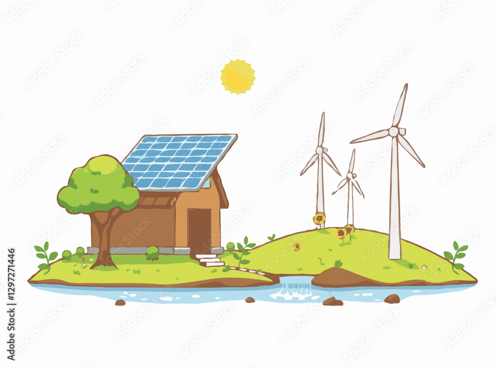 Eco-Friendly Power Generation: Solar, Wind, and Hydro Resources Eco-Friendly Power Generation: Solar, Wind, and Hydro Resources