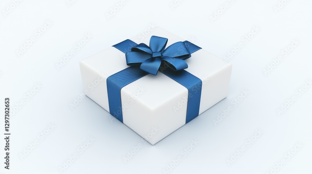 Present Box with Bow Present Box with Bow