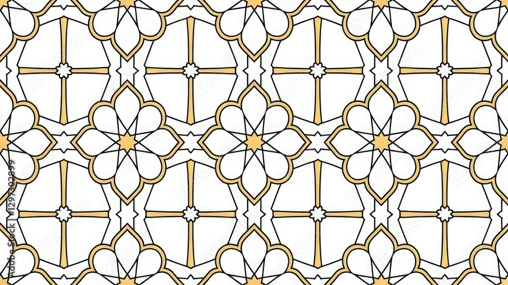 Fototapeta premium seamless pattern with geometric shapes