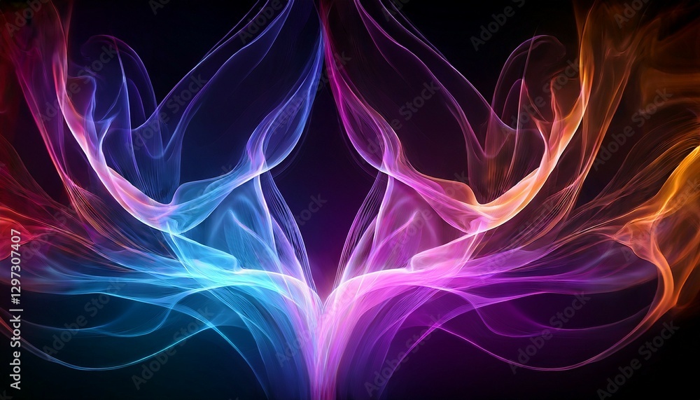 abstract fractal background abstract fractal background