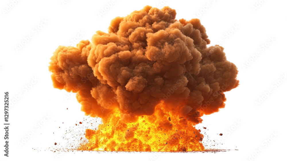 Explosion smoke png isolated object background for accident purpose. Explosion smoke png isolated object background for accident purpose.