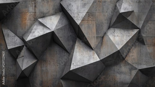 Wallpaper Mural abstract geometric style Torontodigital.ca