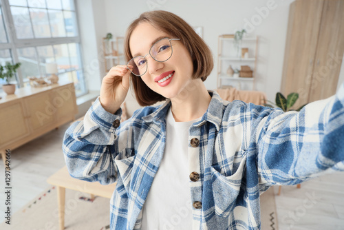 Beautiful young happy woman...