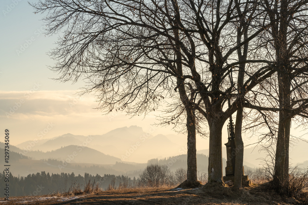 Pieniny we mgle