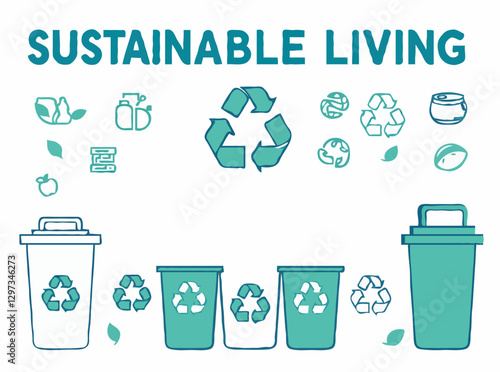 Heatwaves and Heat Stress: Global Warming Impact Vector