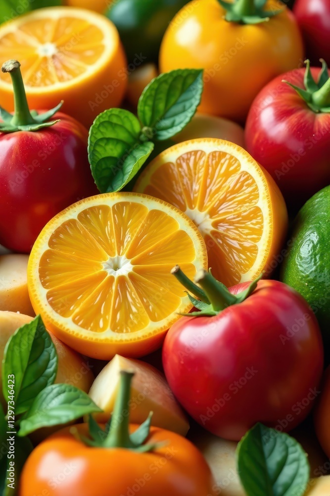 Close-up of assorted healthy foods arranged in pyramid shape, healthy choice, pyramid Close-up of assorted healthy foods arranged in pyramid shape, healthy choice, pyramid