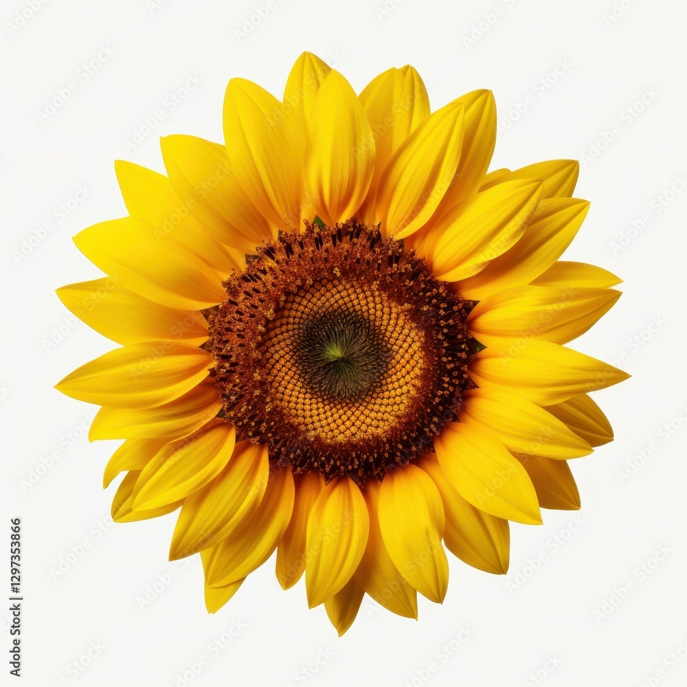Bright and bold, this dicut sunflower features vivid yellow petals that contrast beautifully with its dark center on a white backdrop. Bright and bold, this dicut sunflower features vivid yellow petals that contrast beautifully with its dark center on a white backdrop.