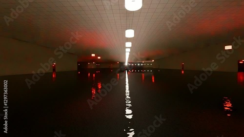 trapped in infinite backroom liminal space