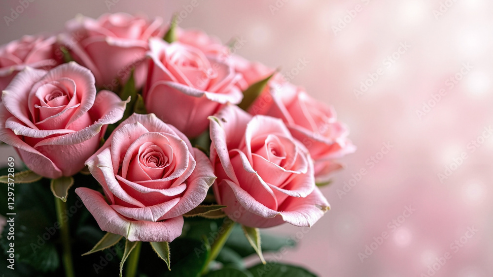 Delicate Pink Roses: Mother's Day Bouquet for Greeting Cards, Floral Ads, and Gift Retailer Campaigns (139 characters) Delicate Pink Roses: Mother's Day Bouquet for Greeting Cards, Floral Ads, and Gift Retailer Campaigns (139 characters)