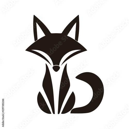 A modern and minimalist fox logo symbolizing agility, intelligence, and adaptability. Perfect for branding, tech, sports, and creative industries.