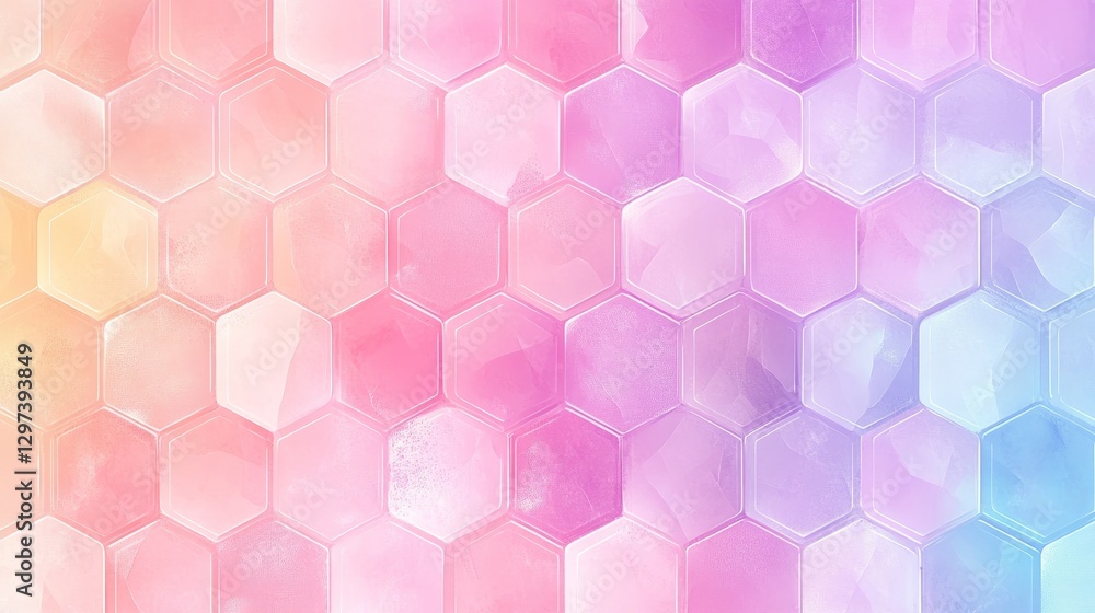 Seamless Pattern Hexagons Experience with Pastel with Seamless Seamless Pattern Hexagons Experience with Pastel with Seamless