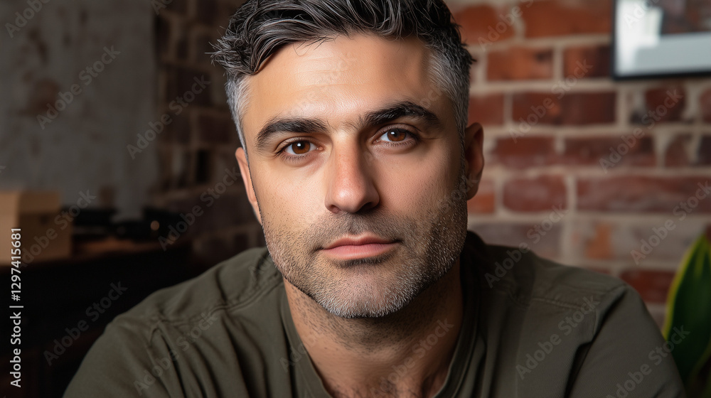 portrait of a handsome young man portrait of a handsome young man