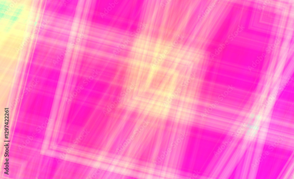 Vibrant Pink and Yellow Abstract Background with Intersecting Lines Vibrant Pink and Yellow Abstract Background with Intersecting Lines