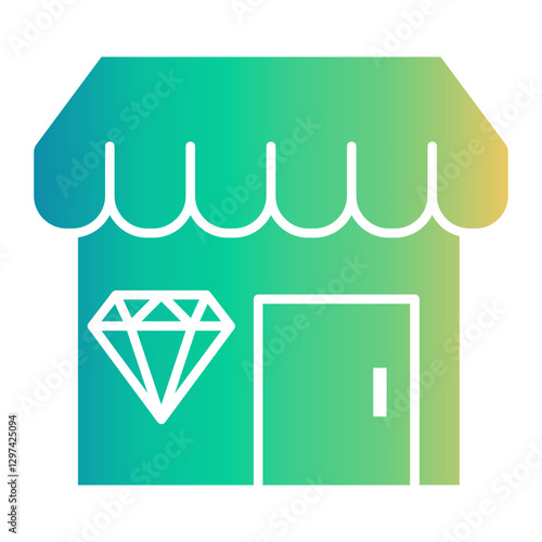 jewelry store Gradient icon