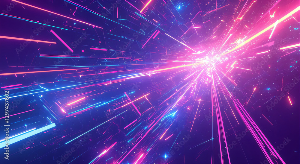 Fototapeta premium abstract blue background