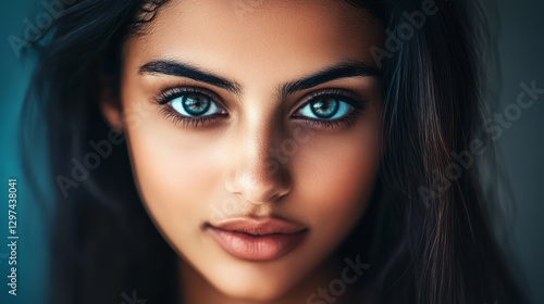 Wallpaper Mural Graceful woman exuding elegance and poise in soft light.
 Torontodigital.ca