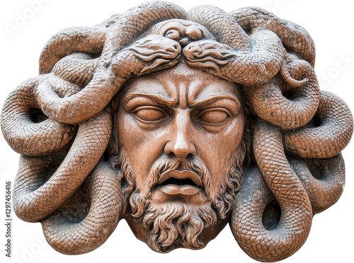 Unveiling the Stone Gaze A Detailed Study of Medusa's Sculptural Representation, exploring the myth, artistic interpretation, and enduring legacy of this powerful Gorgon Delve into the intricate photo