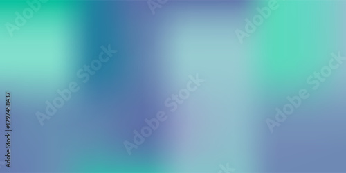 Abstract wavy liquid background. Gradient mesh. Variation set. Blue green saturated vivid color blend.