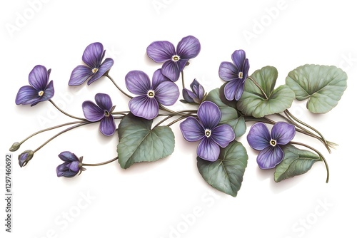 Photorealistic Wildflower Captured in Stunning Detail AI Art