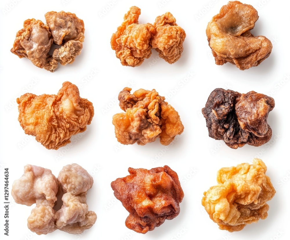 Crunchy Fried Chicken Pieces Crunchy Fried Chicken Pieces