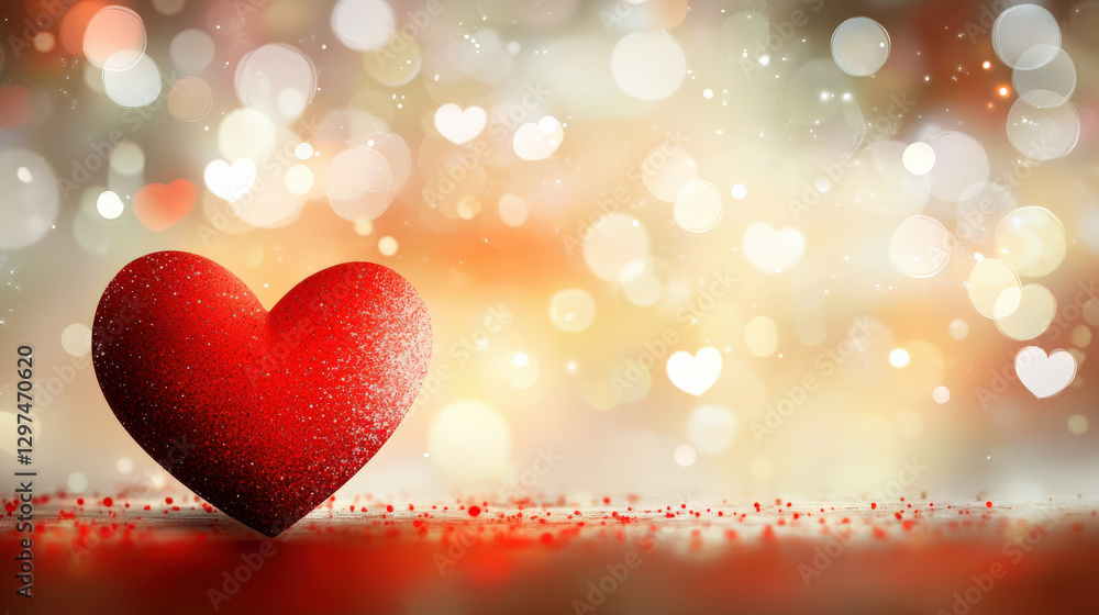 Red heart background Red heart background