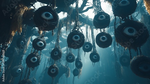 abstract blue background