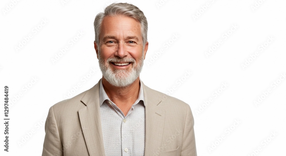 Business portrait of confident businessman. Entrepreneur in jacket smiling, Happy mid adult, mature age man standing, smiling, isolated on white background.
Business portrait of confident businessman. Entrepreneur in jacket smiling, Happy mid adult, mature age man standing, smiling, isolated on white background.