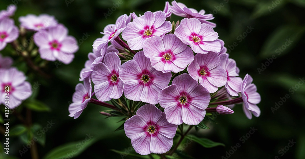 Naklejka premium beauty flower colorful nature leaf floral bloom