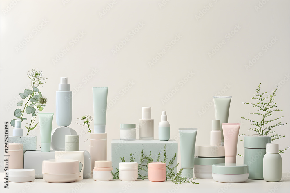 The Art of Skincare Routine: A Pastel Palette of Elegance and Tranquility The Art of Skincare Routine: A Pastel Palette of Elegance and Tranquility