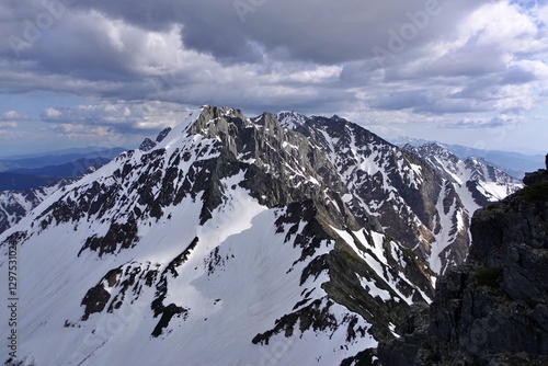 残雪期 大キレット / 北アルプス