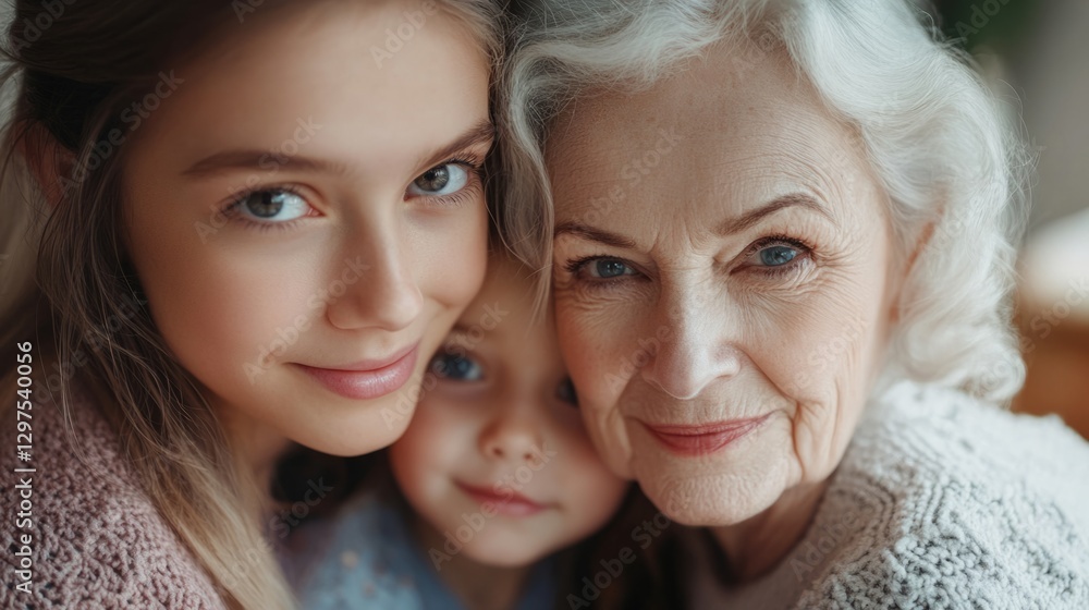three female generations generative ai three female generations generative ai