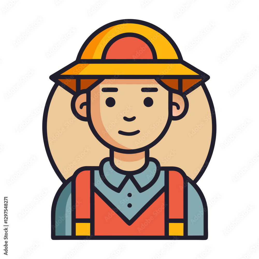 Construction Worker Vector Illustration, A vector illustration of a construction worker wearing a hat and safety gear, ideal for labor-related themes.
Construction Worker Vector Illustration, A vector illustration of a construction worker wearing a hat and safety gear, ideal for labor-related themes.