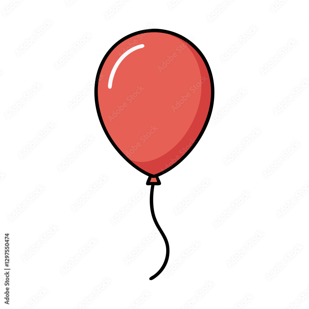 Vector illustration of a red balloon, Vector design of a single red balloon, ideal for celebrations, parties, and festive decorations.
Vector illustration of a red balloon, Vector design of a single red balloon, ideal for celebrations, parties, and festive decorations.