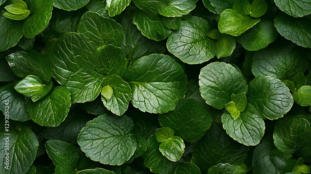 Lush green foliage texture background. Lush green foliage texture background.