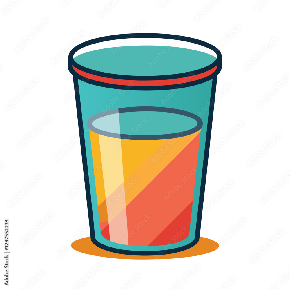Layered Liquid in Colorful Glass, A glass container with layered liquid, featuring an orange and yellow combination, symbolizing fluid separation.
Layered Liquid in Colorful Glass, A glass container with layered liquid, featuring an orange and yellow combination, symbolizing fluid separation.