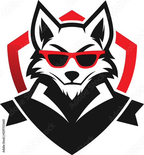 Cool Wolf Emblem
