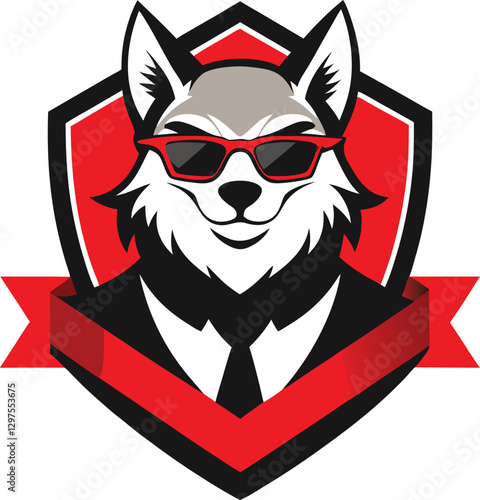 Cool Wolf Emblem
