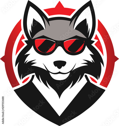 Cool Wolf Emblem