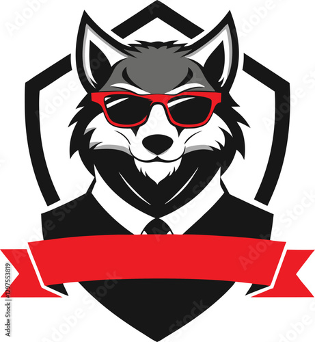 Cool Wolf Emblem