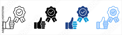Value Icon Set Multiple Style Collection