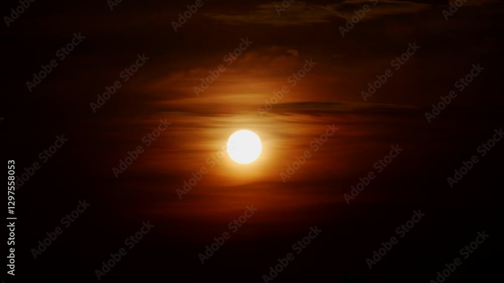 A mesmerizing sunset glowing in the sky, casting warm golden hues through atmospheric clouds, creating a peaceful and dramatic scene. A mesmerizing sunset glowing in the sky, casting warm golden hues through atmospheric clouds, creating a peaceful and dramatic scene.