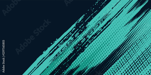 Minimal Abstract turquoise Grunge Scratch Background Template arts halftone