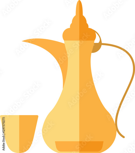 Traditional Arabic Item Illustration