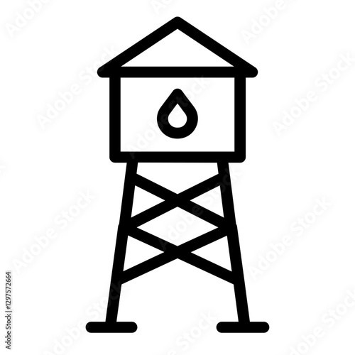 Water tower Icon